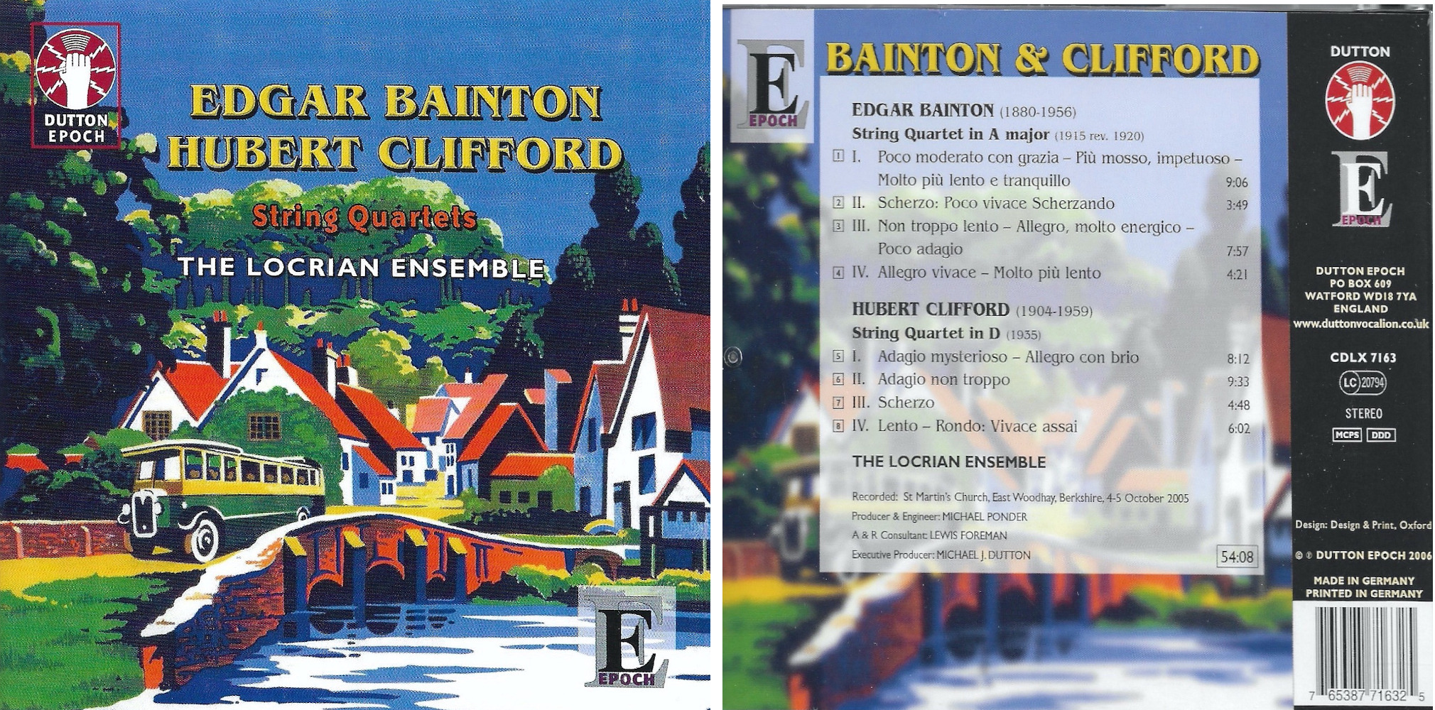 Bainton, Clifford String Quartets